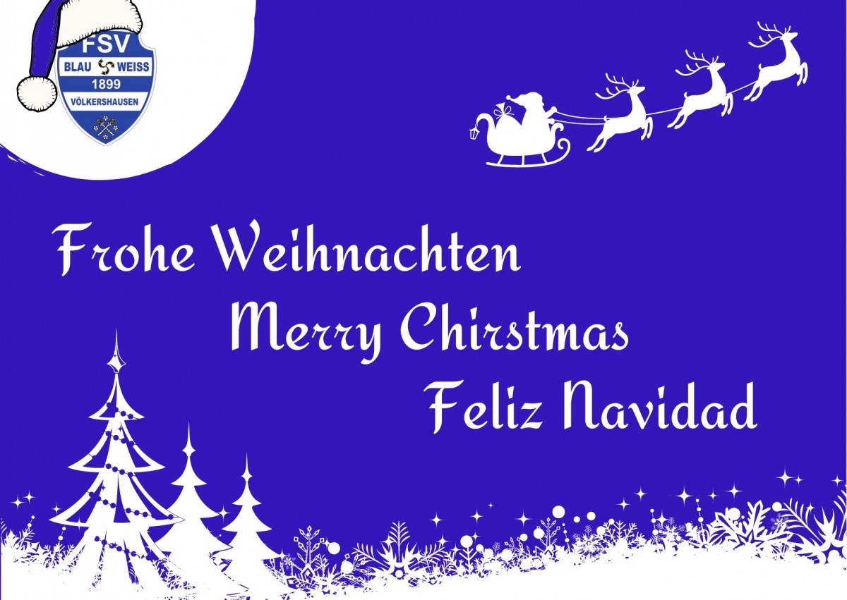 Frohe Weihnachten!